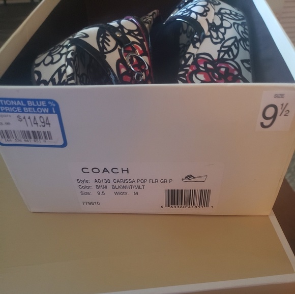 Coach shoes - Picture 1 of 3